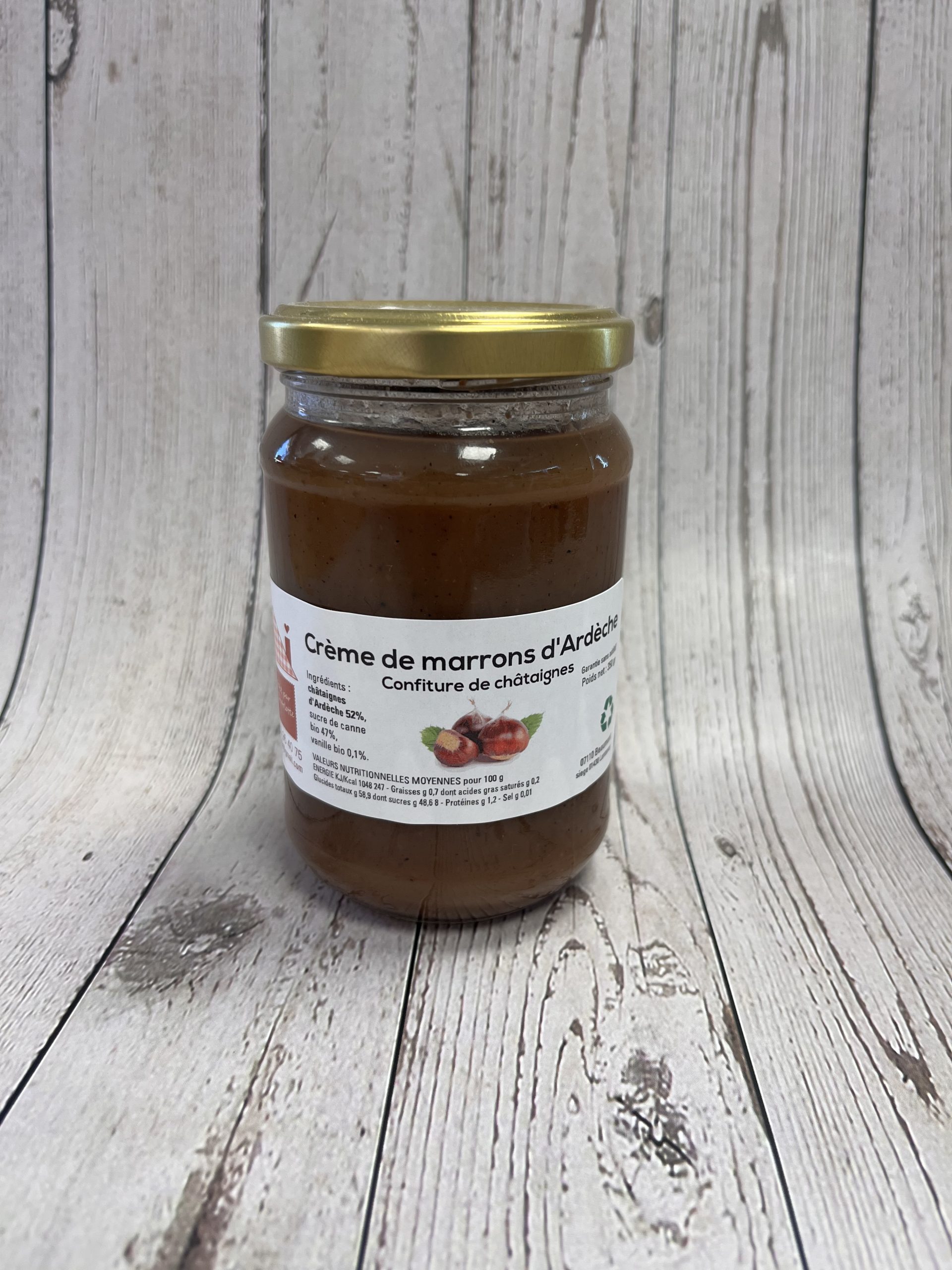 CREME DE MARRONS D'ARDECHE 350G