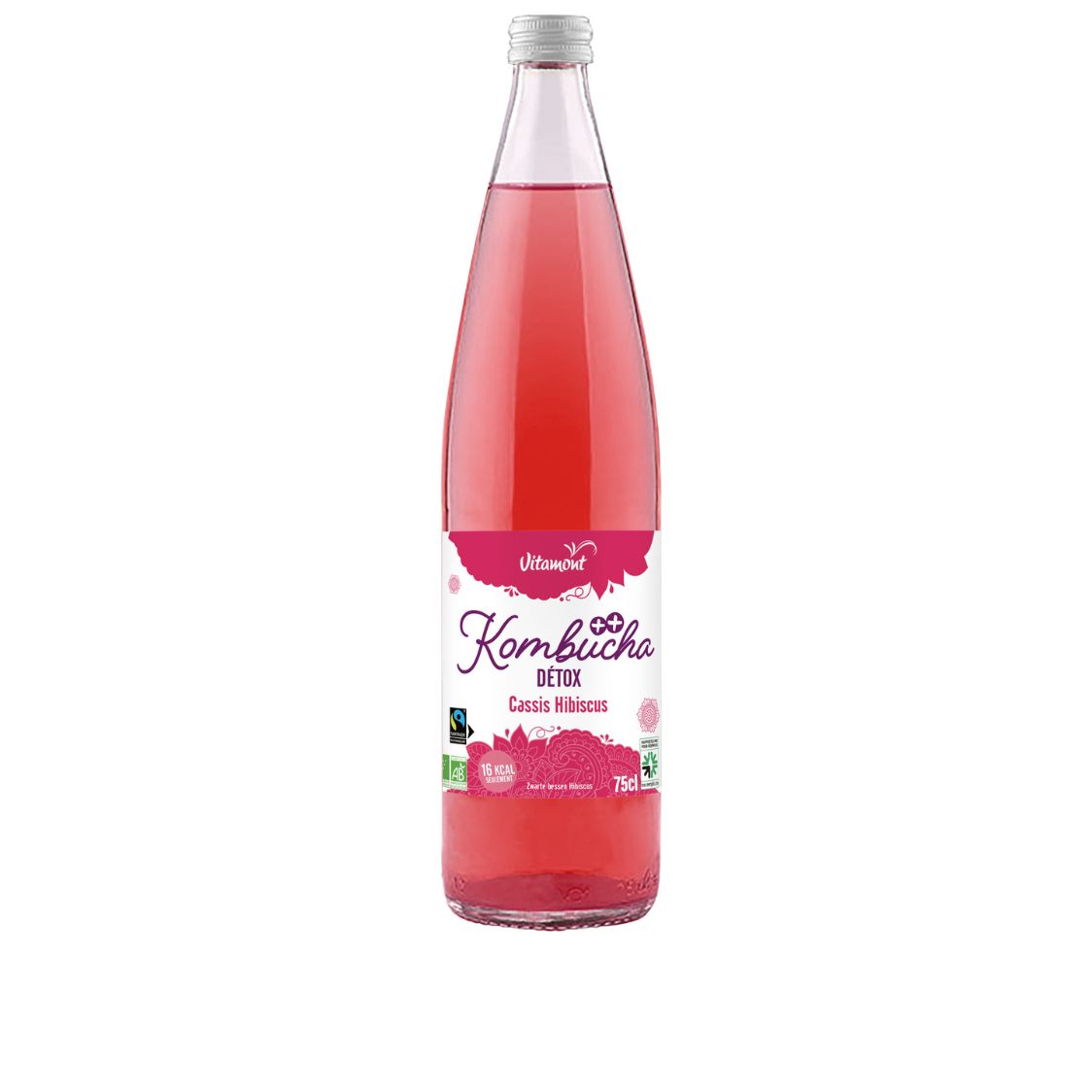 KOMBUCHA DETOX CASSIS HIBISCUS BIO 75CL